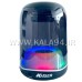 اسپیکر شارژی بلوتوثی KAISER K-519 چراغ RGB / ورودی AUX و رم TF / دارای 3 دکمه / بلوتوث V5 / برد 10 متر / اسپیکر 2 در 3W / باتری 1200mAh و 3.7V / تا 3 ساعت پخش موزیک / بنددار / اندازه پک 13 در 9.5 در 9.5 سانت